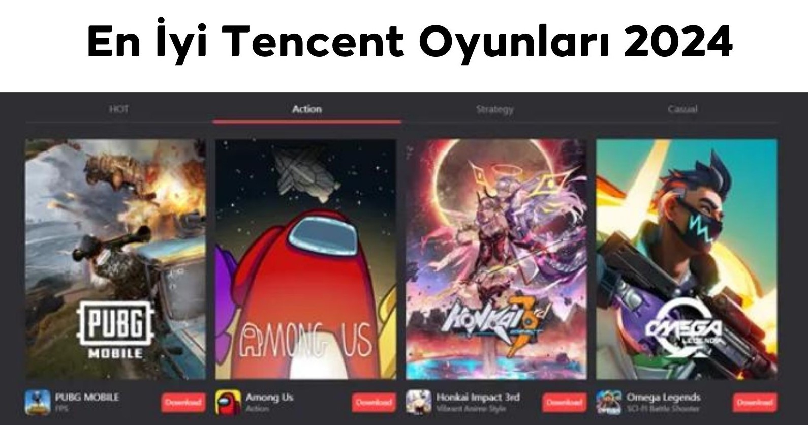 En İyi Tencent Oyunları 2024